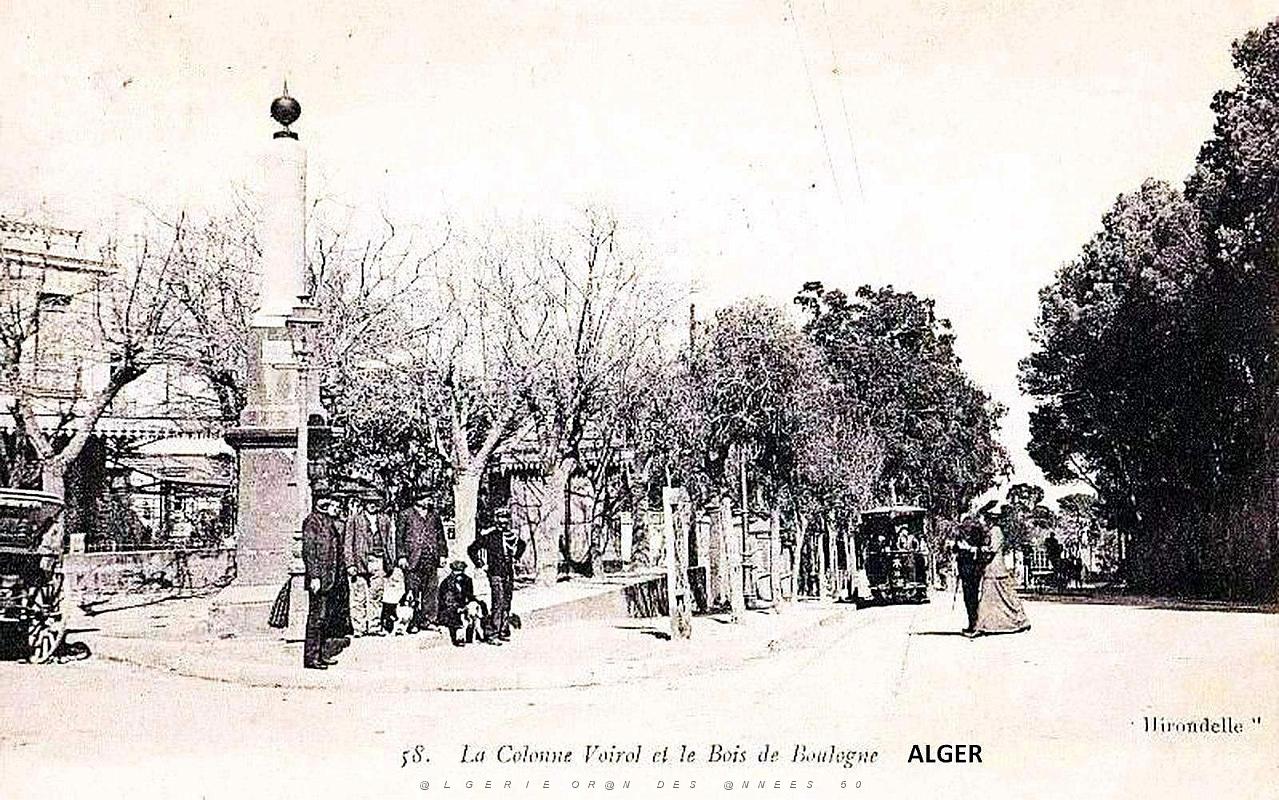 1740- Alger - La Colonne Voirol et le Bois de Boulogne.jpg